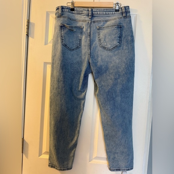 Classic Blue Women's Straight Leg Jeans Time and Try size 14 - Picture 3 of 3